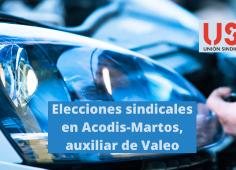 FI-USO entra con 3 delegados en las elecciones sindicales en Acodis, auxiliar de Valeo en Martos