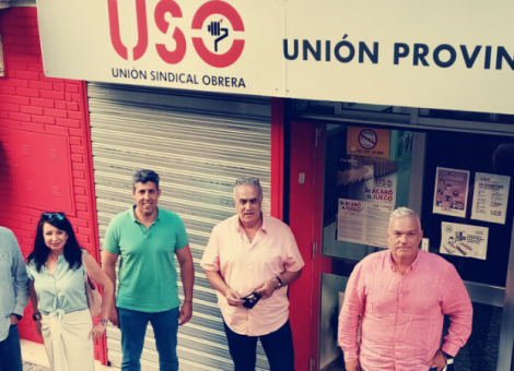 El secretario general de FTSP-USO, en las jornadas de trabajo de la Ejecutiva de Andalucía